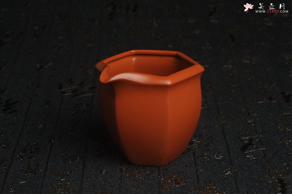 紫砂壶图片：特惠精致朱泥公道杯 茶人醉爱 - 美壶网