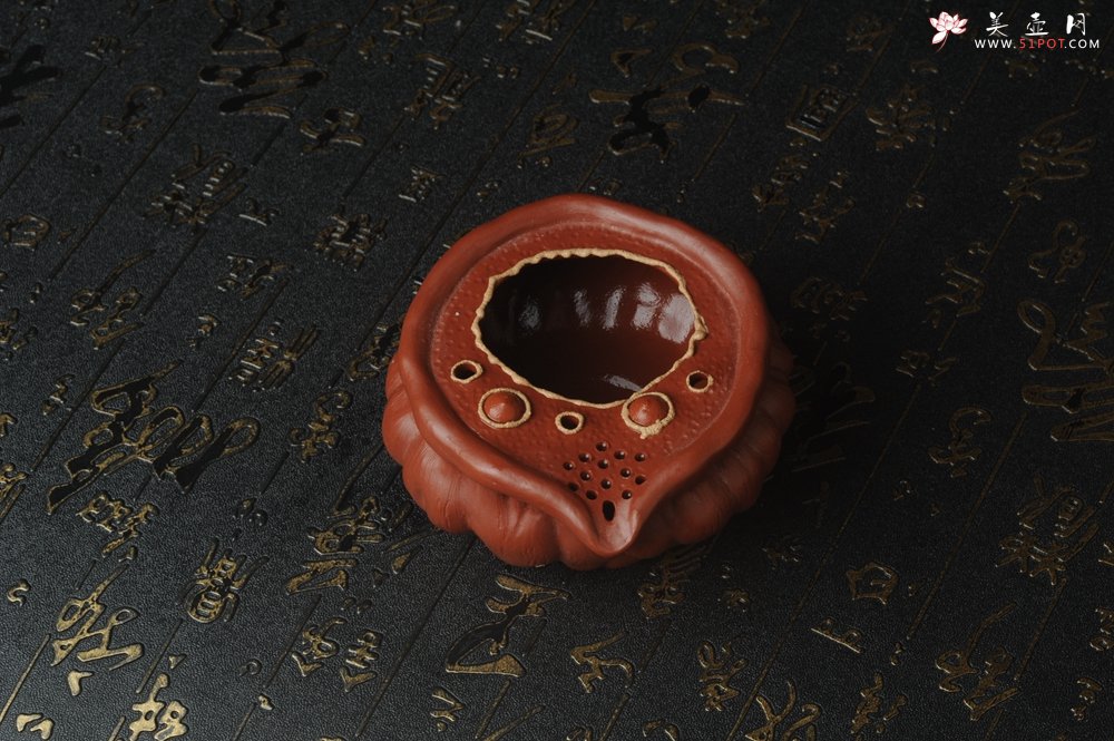 紫砂壶图片：精致特惠清水泥莲蓬公道杯快客杯一套 - 美壶网