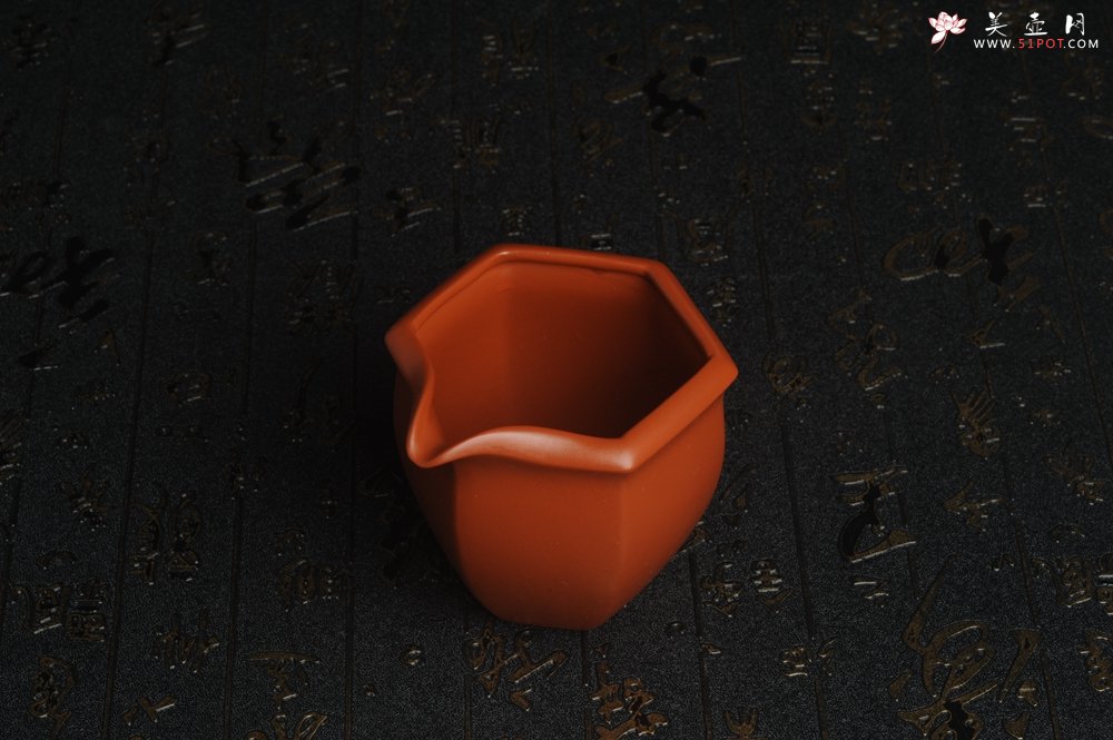 紫砂壶图片：特惠精致朱泥公道杯 茶人醉爱 - 美壶网