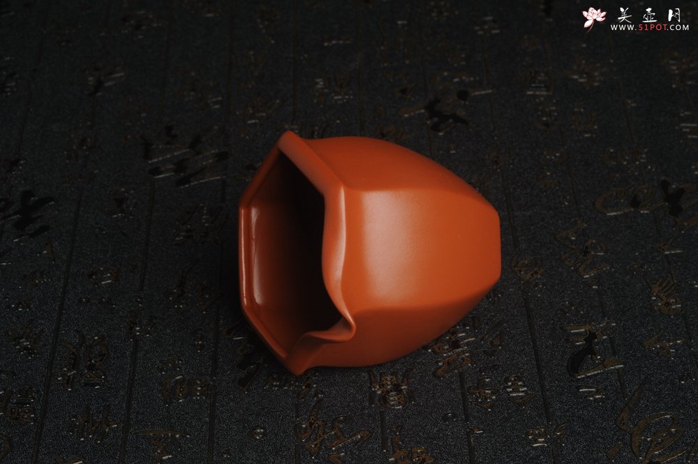 紫砂壶图片：特惠精致朱泥公道杯 茶人醉爱 - 美壶网