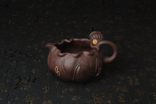 美壶定制紫砂壶 精致特惠紫泥莲蓬公道杯 原矿紫泥