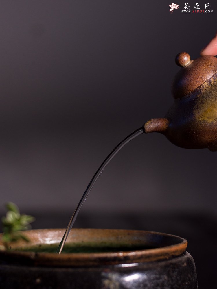 紫砂壶图片：【已结缘】段泥柴烧华颖壶 春山一路鸟空啼 特文气 茶人醉爱 - 美壶网