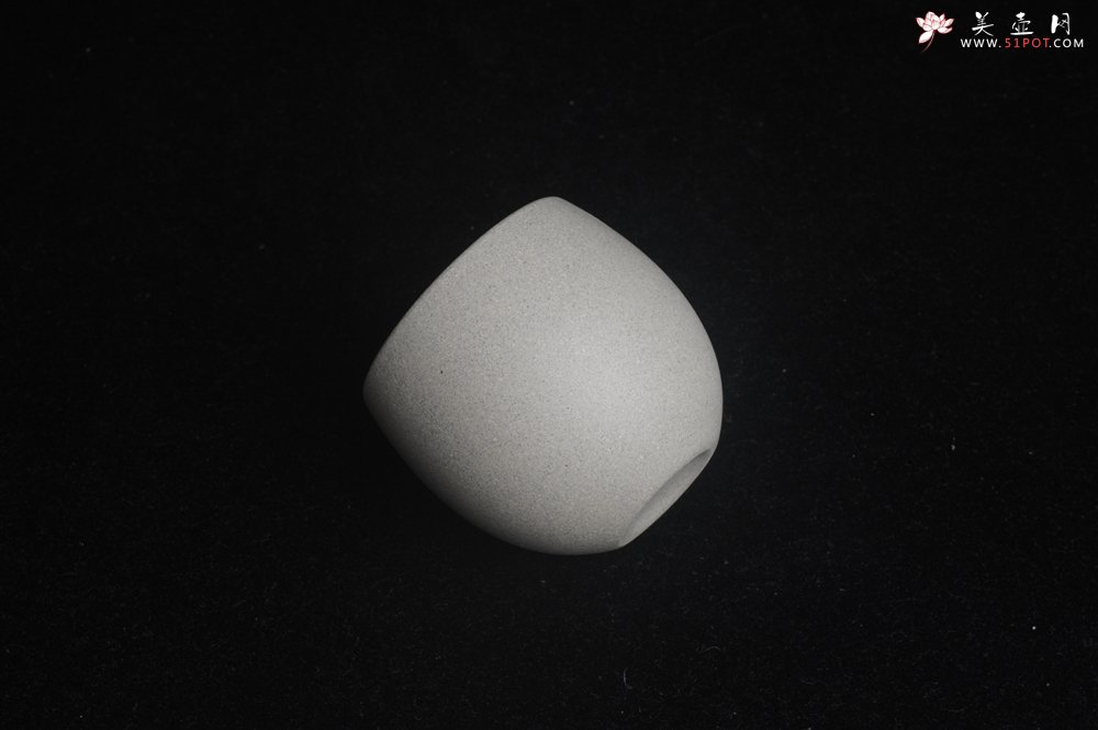 紫砂壶图片：优质白段泥精致手工品茗杯大号主人杯 茶人醉爱 - 美壶网
