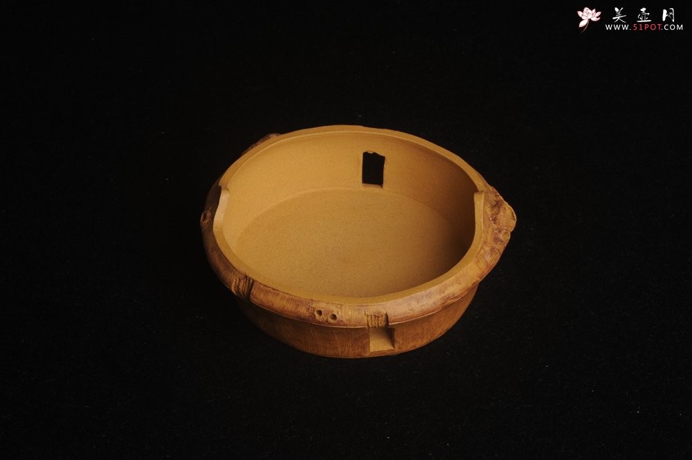 紫砂壶图片：特惠精致文气雅致竹节香炉 肌理逼真 - 美壶网