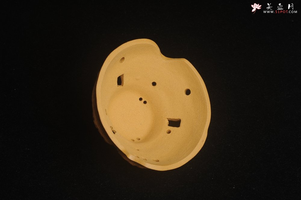 紫砂壶图片：特惠精致文气雅致竹节香炉 肌理逼真 - 美壶网