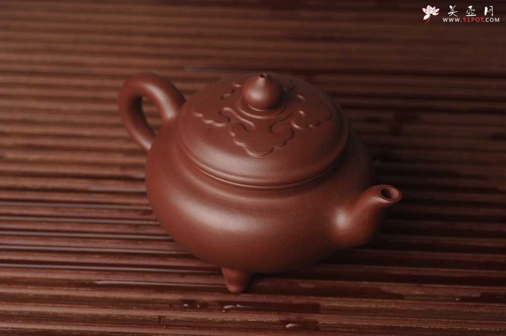 紫砂壶图片：美壶特惠精工大彬如意壶 做工精致 茶人醉爱 - 美壶网