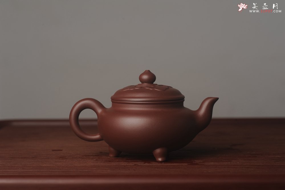 紫砂壶图片：美壶特惠精工大彬如意壶 做工精致 茶人醉爱 - 美壶网