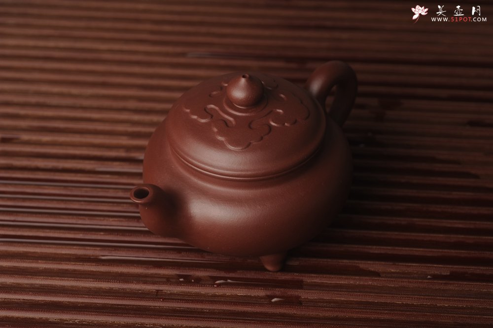 紫砂壶图片：美壶特惠精工大彬如意壶 做工精致 茶人醉爱 - 美壶网