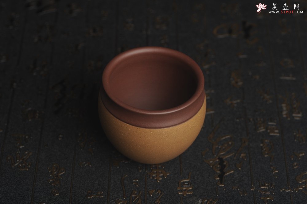 紫砂壶图片：美杯国庆特惠 精品好泥好工雅致特厚实缸杯主人杯二式 - 美壶网