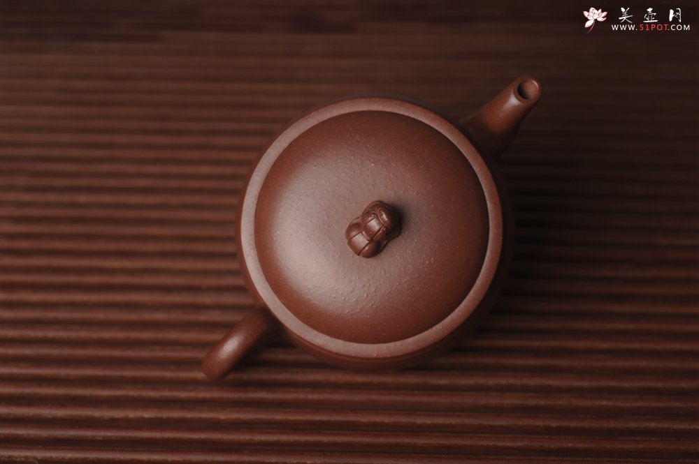 紫砂壶图片：美壶特惠 精致玉带瑞狮壶 - 美壶网