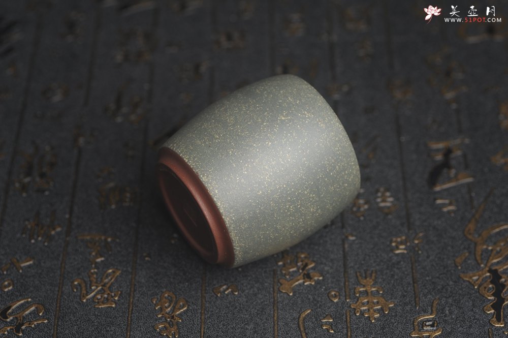 紫砂壶图片：美杯国庆特惠 精品好泥好工雅致厚实祥云主人杯 - 美壶网