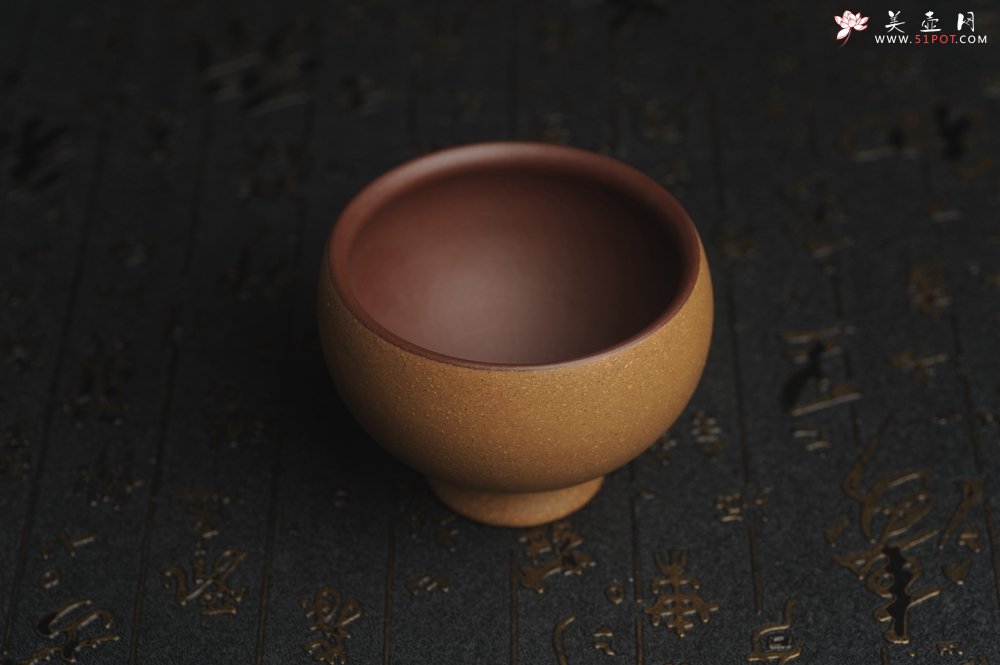 紫砂壶图片：美杯国庆特惠 精品好泥好工雅致特厚实主人杯 茶人醉爱 - 美壶网