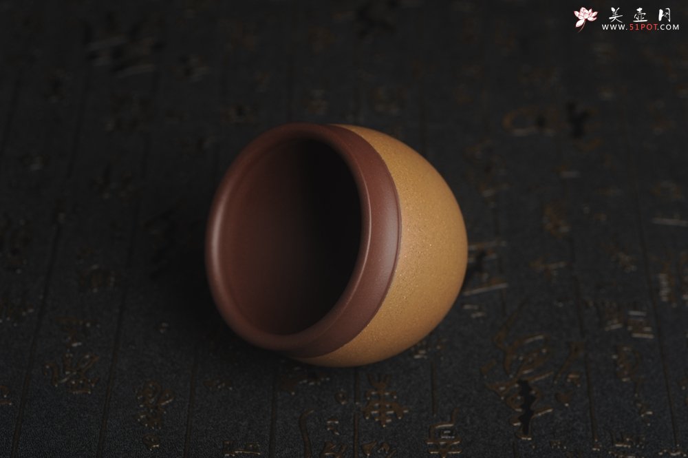 紫砂壶图片：美杯国庆特惠 精品好泥好工雅致特厚实缸杯主人杯二式 - 美壶网