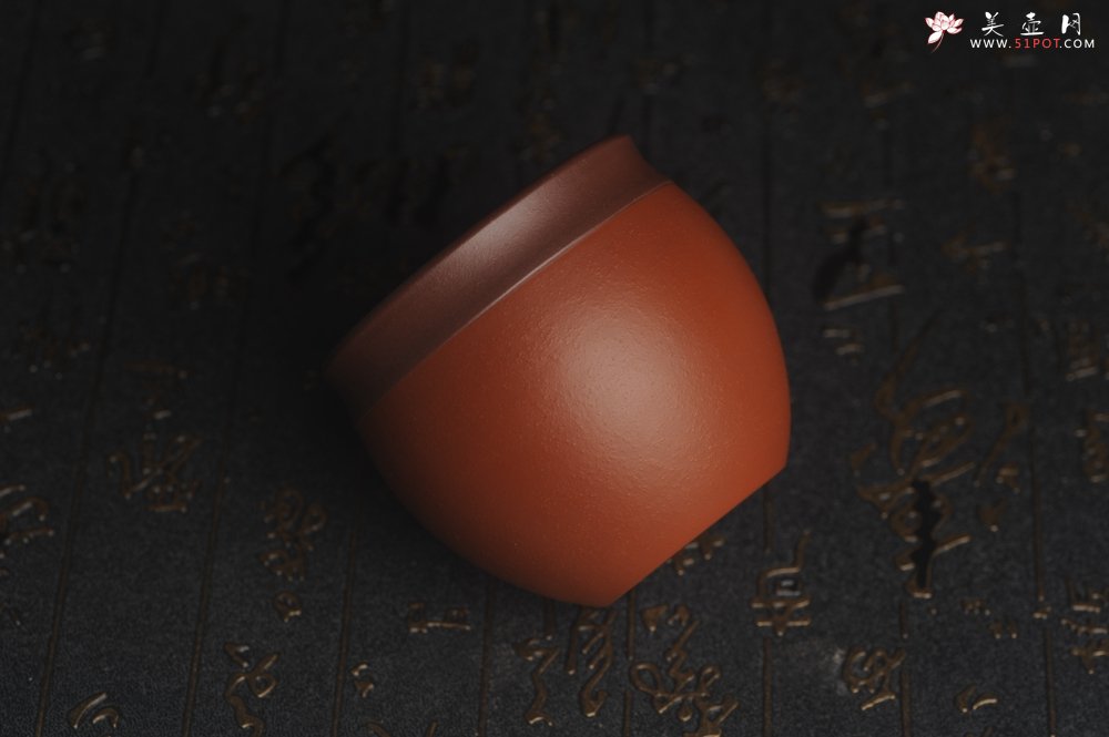 紫砂壶图片：美杯特惠 好泥好工雅致特厚实缸杯主人杯三式 - 美壶网