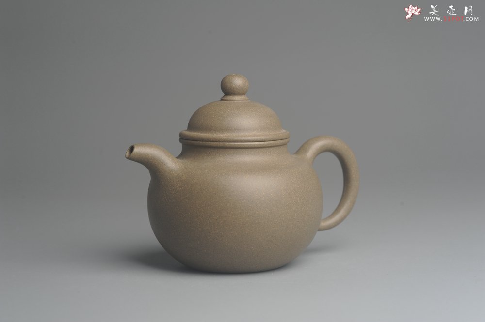 紫砂壶图片：美壶特惠 精致青段寿珍掇球茶壶 性价比高 茶人醉爱 - 美壶网