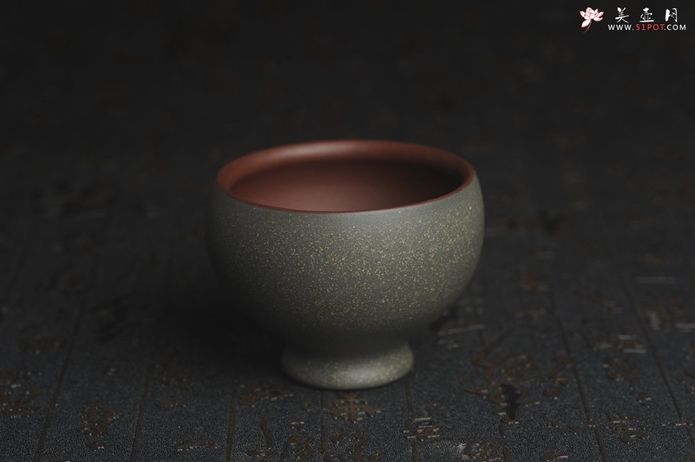 紫砂壶图片：美杯特惠 精品好泥好工特厚实主人杯 - 美壶网