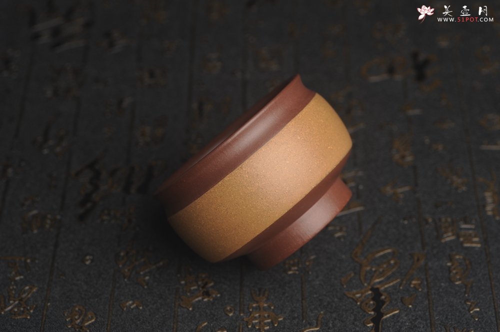 紫砂壶图片：美杯特惠 好泥好工雅致特厚实主人杯压手杯 茶人醉爱 - 美壶网