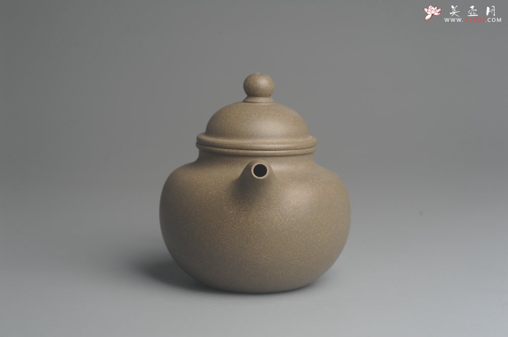 紫砂壶图片：美壶特惠 精致青段寿珍掇球茶壶 性价比高 茶人醉爱 - 美壶网