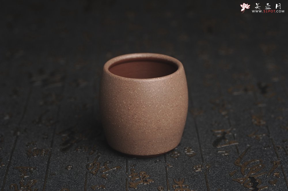 紫砂壶图片：美杯国庆特惠 精品好泥好工雅致厚实清莲主人杯 - 美壶网