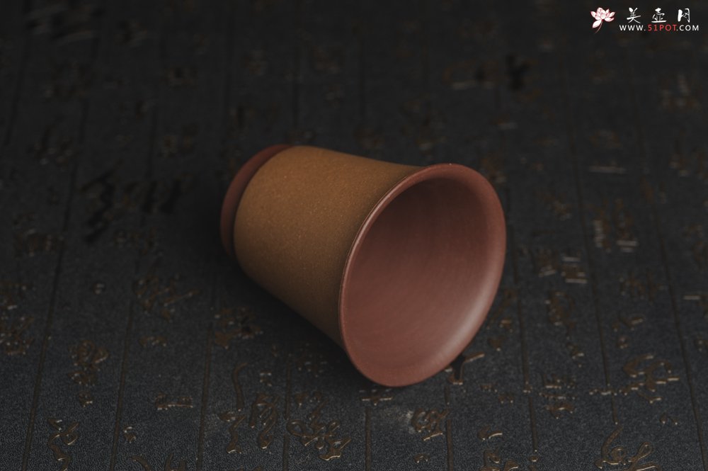 紫砂壶图片：美杯特惠 精品好泥好工厚实高桶主人杯 - 美壶网