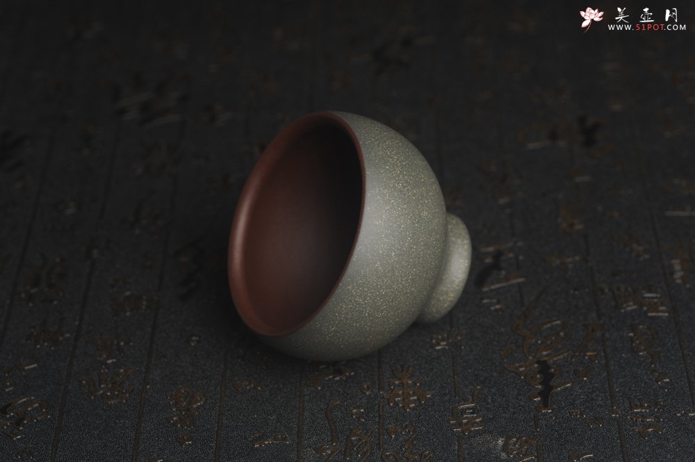 紫砂壶图片：美杯特惠 精品好泥好工特厚实主人杯 - 美壶网