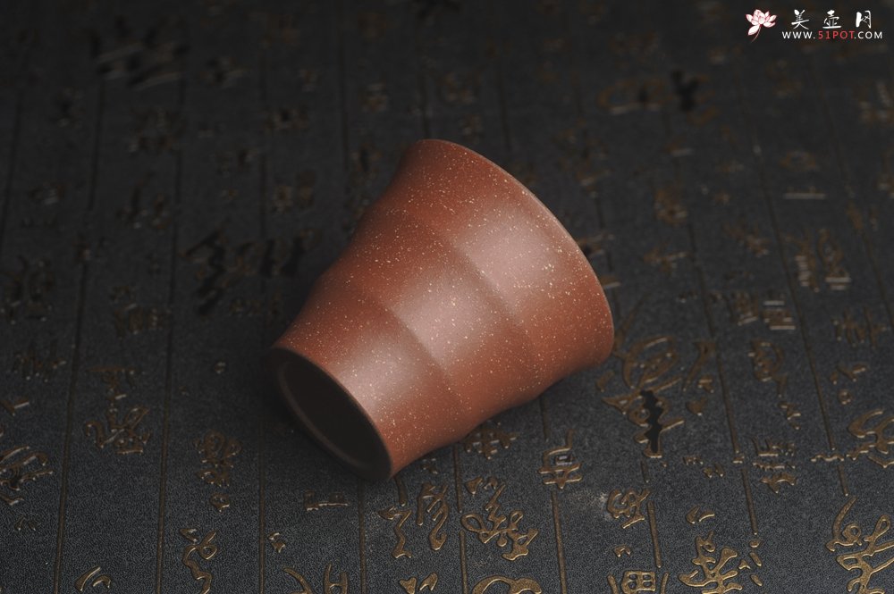 紫砂壶图片：美杯特惠 好泥好工厚实波浪主人杯 茶人醉爱 - 美壶网