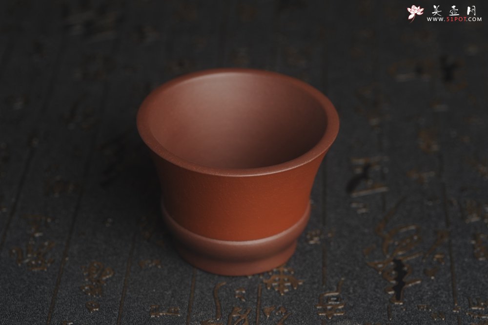 紫砂壶图片：美杯特惠 好泥好工雅致特厚实主人杯 - 美壶网