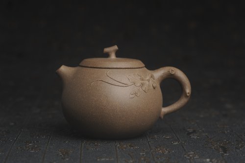 美壶定制紫砂壶 美壶特惠 精致青段茄瓜物语壶 茶人醉爱 青段