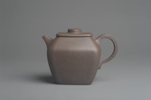 美壶定制紫砂壶 美壶特惠 优质青灰段泥精致混方巨轮壶 茶人醉爱 青灰泥