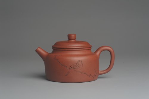 王静然紫砂壶 美壶特惠 优质清水泥精致枯枝鸟德中壶 矿物质丰富 茶人醉爱 原矿清水泥