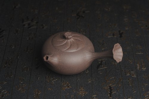 美壶定制紫砂壶 美壶特惠 精致青灰段泥唐羽壶 造型别致 茶人醉爱 青灰泥