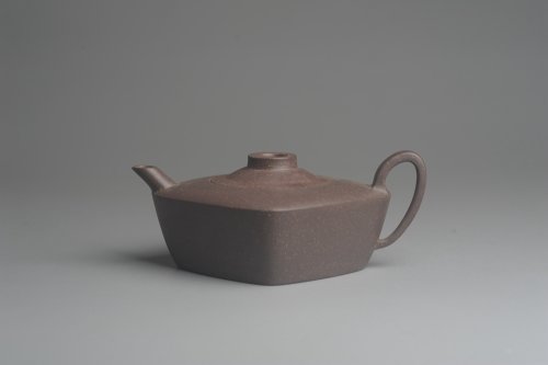 美壶定制紫砂壶 美壶特惠 精致青灰段泥四方无名壶 茶人醉爱 青灰泥