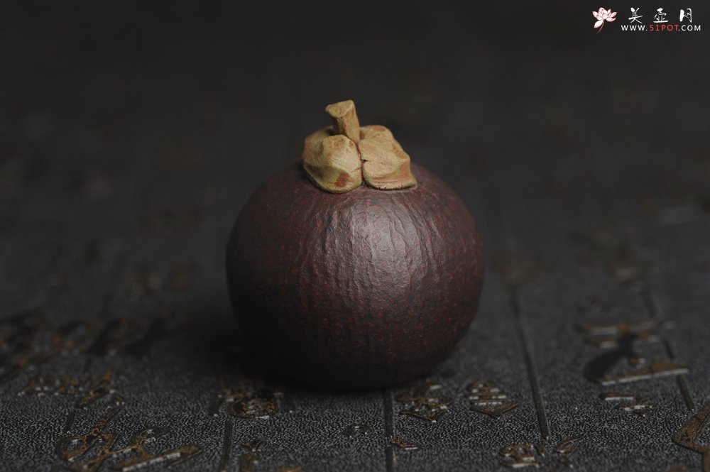 紫砂壶图片：美宠特惠 回馈壶友 精致仿生山竹紫砂茶宠 茶盘尤物 - 美壶网