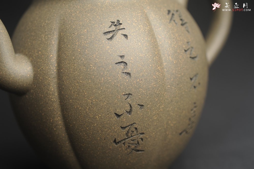 紫砂壶图片：美壶特惠 精致青段泥水仙壶 得之不喜 失之不忧 宠辱不惊 去留无意 - 美壶网