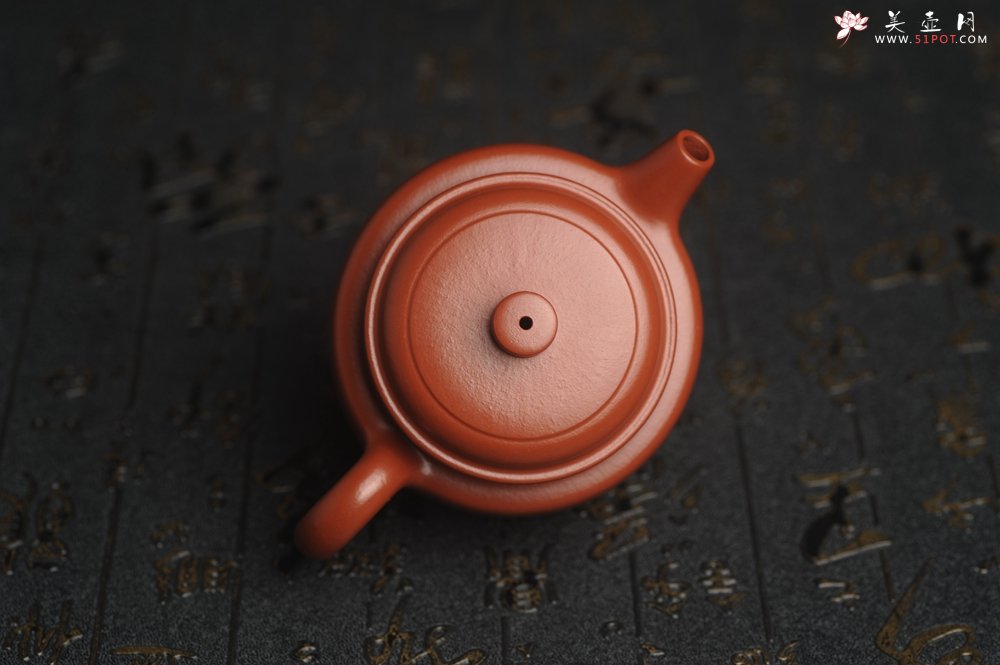 紫砂壶图片：正宗小煤窑朱泥 全手工小品德中壶 隽秀文气 茶人醉爱 - 美壶网