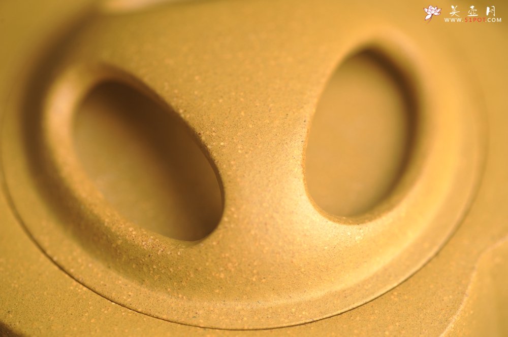 紫砂壶图片：美壶特惠 精致黄金段泥井泉壶 茶壶 茶人醉爱 - 美壶网