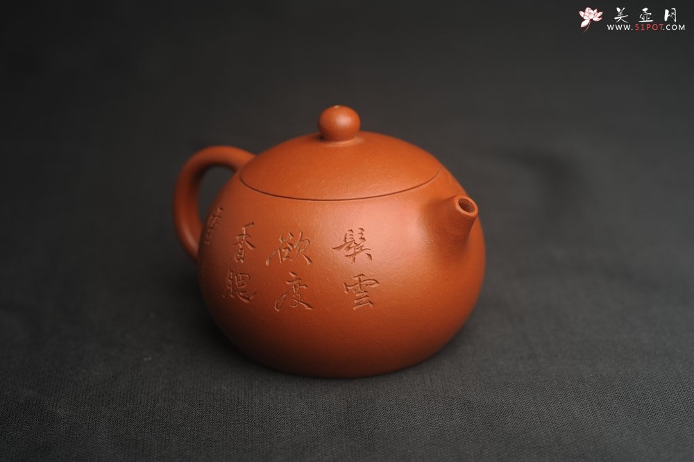 紫砂壶图片：全手工特好朱泥西施 装饰美女 灰常漂亮 送妈妈送女友超赞喔 - 美壶网