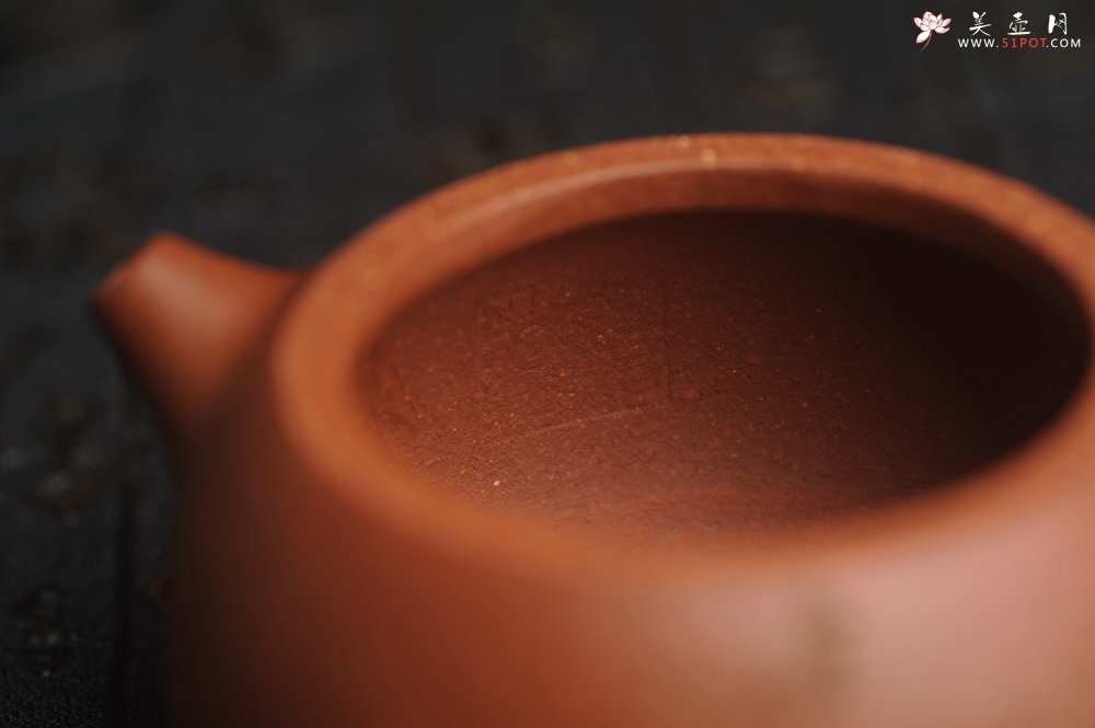 紫砂壶图片：油润降坡泥全手工小品西施壶 装饰喜上眉梢 特文气 - 美壶网