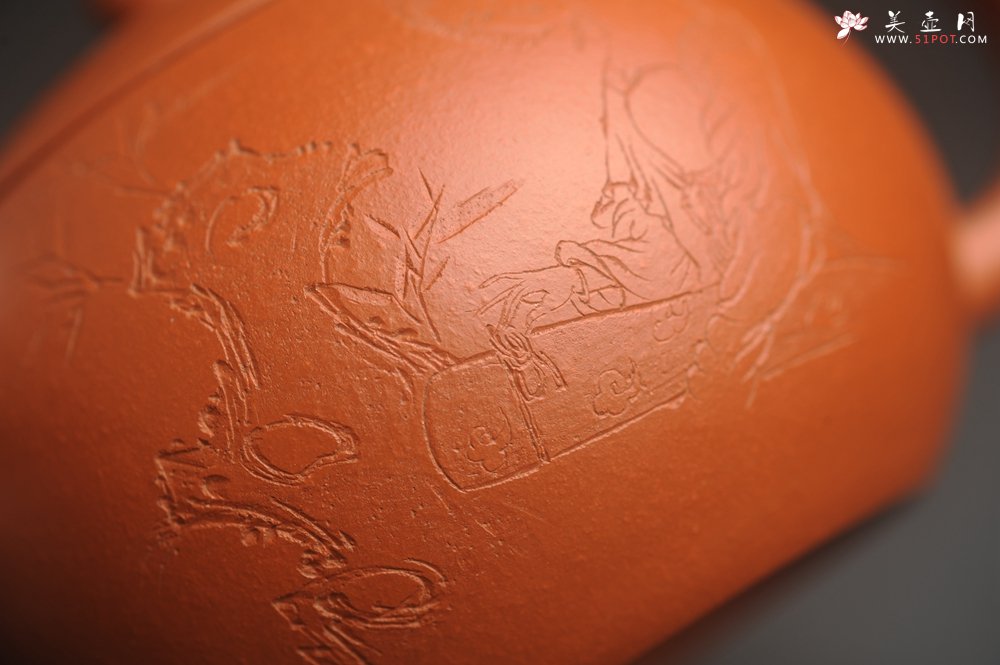 紫砂壶图片：全手工特好朱泥西施 装饰美女 灰常漂亮 送妈妈送女友超赞喔 - 美壶网