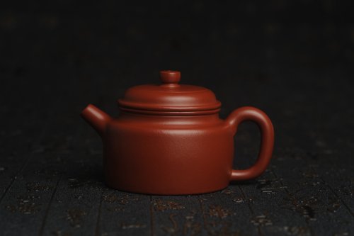 顾老师紫砂壶 正宗小煤窑朱泥 全手工小品德中壶 隽秀文气 茶人醉爱 小煤窑朱泥