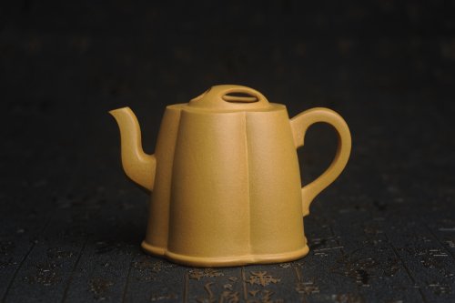 美壶定制紫砂壶 美壶特惠 精致黄金段泥井泉壶 茶壶 茶人醉爱 黄金段
