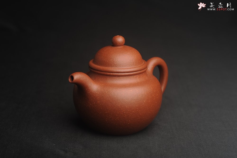 紫砂壶图片：美壶特惠 精致降坡泥寿珍掇球茶壶 性价比高 茶人醉爱 - 美壶网