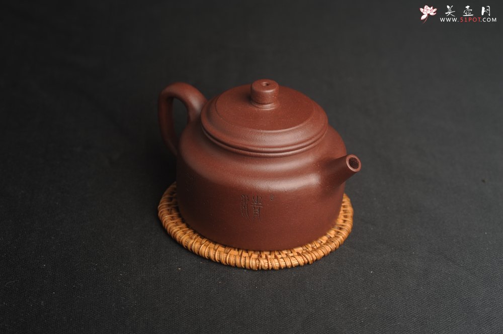 紫砂壶图片：,美壶特惠 优质紫泥精致枯枝鸟德中壶 矿物质丰富 茶人醉爱 - 美壶网