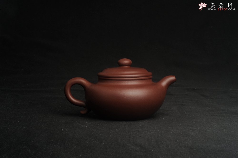 紫砂壶图片：美壶特惠 精致紫泥大亨仿古壶 - 美壶网