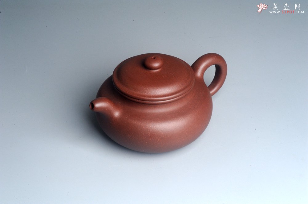 紫砂壶图片：油润底曹青 全手工仿古壶 深得老味 做工灰常好 请君细品 作品说话 - 美壶网