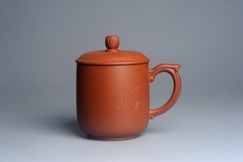 美壶定制紫砂壶 美杯特惠 精致降坡泥澄怀盖杯 紫砂杯 原矿降坡泥