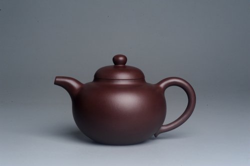 周小培紫砂壶 潜力股周小培老师 原创全手工底槽青圆掇壶 原矿底槽清