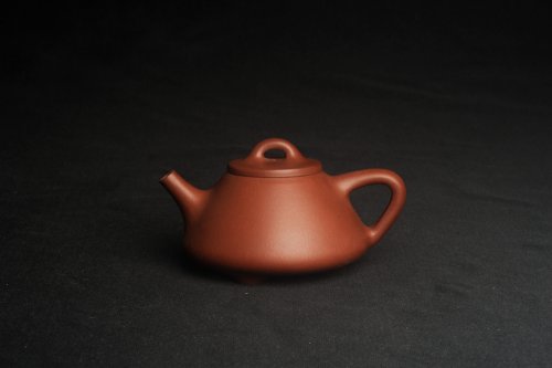 周小培紫砂壶 特好底曹青全手工小品子冶石瓢茶壶 特文气 原矿底槽清