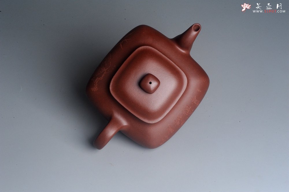 紫砂壶图片：实力派张海艳 全手工特好底槽清传炉壶 雪芽禅心舒峨眉 好壶期待与亲结缘 - 美壶网