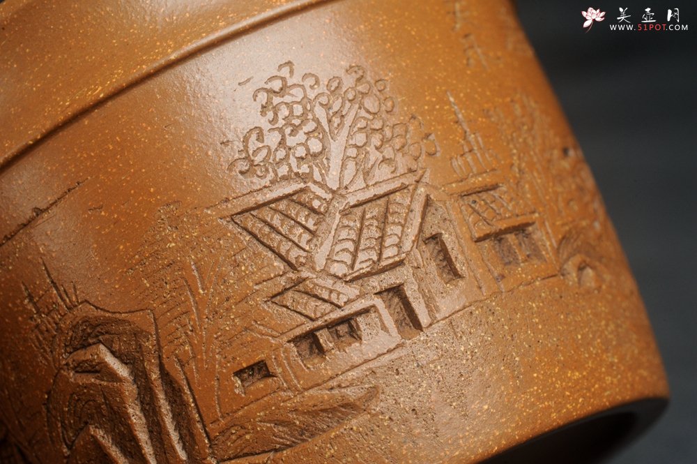 紫砂壶图片：美杯特惠 精致降坡泥江南春主人杯 - 美壶网